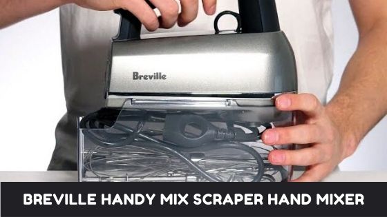 Breville Handy Mix Scraper Hand Mixer For Whipping Cream