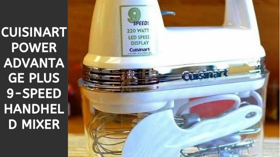 Cuisinart Power Advantage Plus 9-Speed Handheld Mixer For Kneading