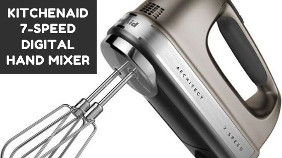 KitchenAid 7-Speed Digital Hand Mixer For Whipping Cream