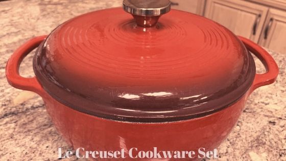 5 Best Enameled Cast Iron Cookware Sets: Cook It Like A Pro! 5 Lodge 6 Quart Enameled Cast Iron Dutch Oven