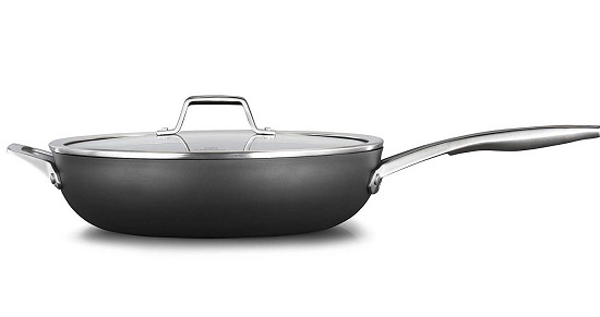Best Nonstick Pans for Gas Stoves (A Buyers Guide) 10 Calphalon Premier Hard-Anodized Nonstick 13-Inch Deep Skillet