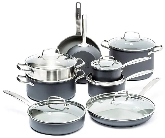 GreenPan Chatham Best 100 Percent Ceramic Nonstick Cookware Set