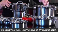 Cuisinart MCP-12N Multiclad Pro Stainless Steel Cookware