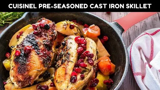 Cuisinel Pre-Seasoned Cast Iron Skillet