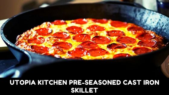 Utopia Kitchen Pre-Seasoned Cast Iron Skillet