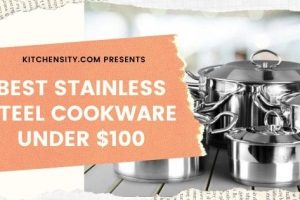 Best Stainless Steel Cookware Under $100