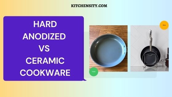 hard anodized vs ceramic cookware comparison