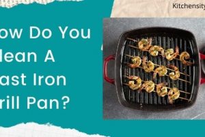 4 Mind-Blowing Hacks To Clean A Cast Iron Grill Pan Like a Pro!