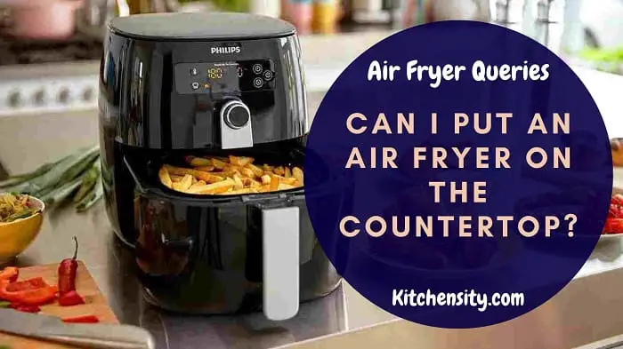 What To Put Under Air Fryer To Protect Countertop?