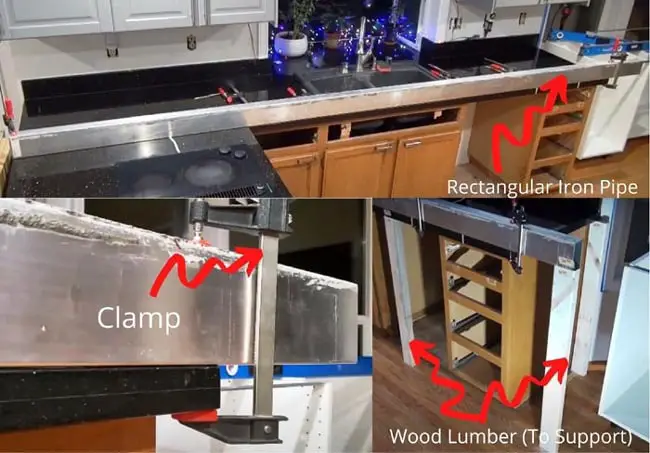 Replace Kitchen Cabinets Without Replacing Countertop In 3 Effective Steps 2 How To Remove Lower Kitchen Cabinets Without Damage
