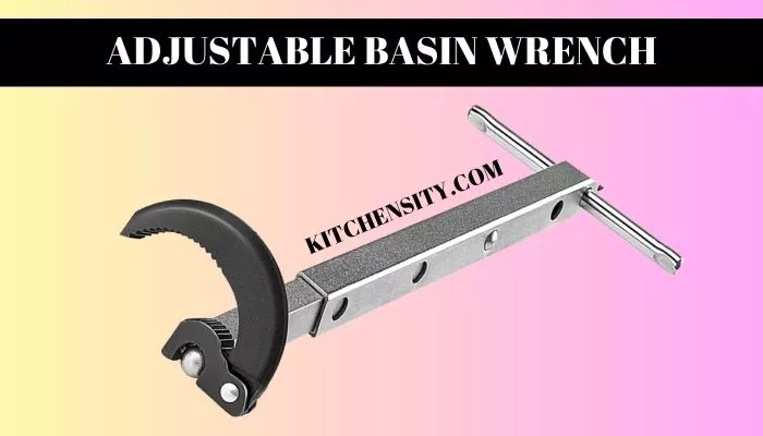 Adjustable basin Wrench