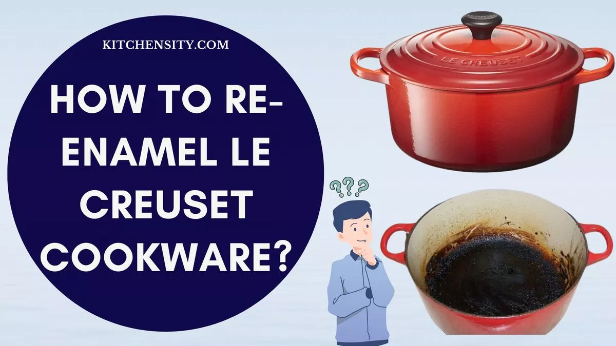 Le Creuset Enamel Worn Off! Learn To ReEnamel Le Creuset Cookware In 7