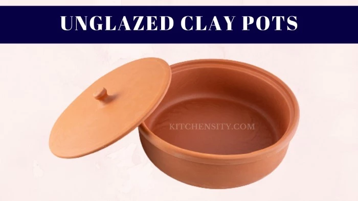 unglazed clay pot
