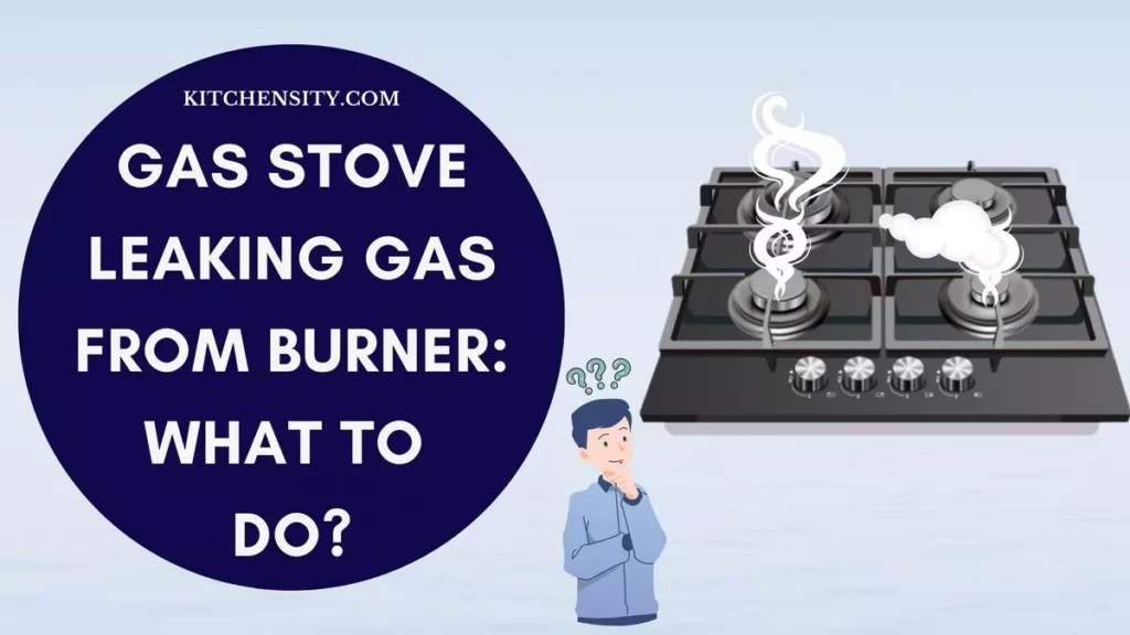 Gas Stove Leaking Gas From Burner: Causes & Fixes