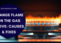 Orange Flame On The Gas Stove: Causes And Fixes – An Ultimate Guide