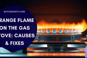 Orange Flame On The Gas Stove: Causes And Fixes – An Ultimate Guide