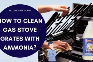 How To Clean Gas Stove Grates With Ammonia? [6 Easy Steps]